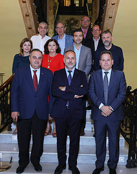 Nueva junta directiva del Real Casino Antiguo de Castellón