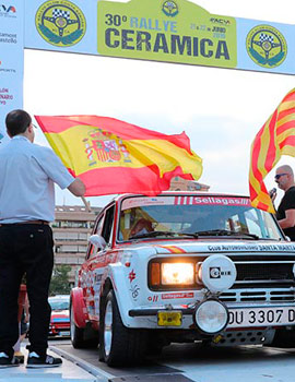 El Rallye de la Cerámica  en su 30 edición en Castellón