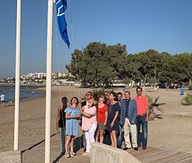 Todas las playas de Benicàssim consiguen la bandera azul