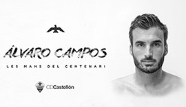 Álvaro Campos renueva tres temporadas por el CD Castellón