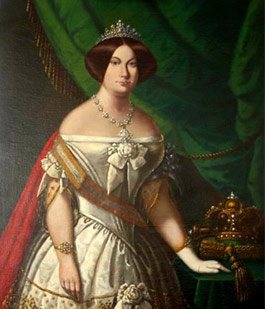 Restauración del cuadro de Juan Bautista Carbó Rovira, Isabel II