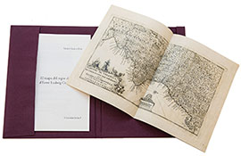 Publicación de un facsímil del mapa del Reino de Valencia de Creite (1752)