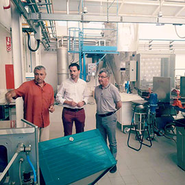 La Diputación de Castelló reafirma su apuesta por el sector cerámico y su compromiso con el ITC