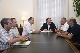 Trabajo conjunto entre Diputación de Castelló y la Unió de Llauradors para combatir la despoblación