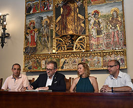 Rehabilitación para uso turístico de la antigua Lonja Medieval de Vilafranca