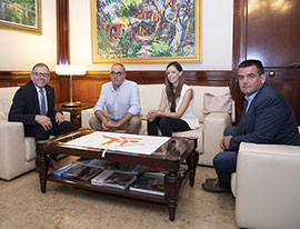 El alcalde de la Serra d´en Galceran traslada las necesidades de la localidad a la Diputación de Castelló