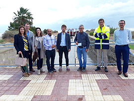 Castelló incrementa su capacidad de evacuación en las acequias de l´Obra y la Ratlla