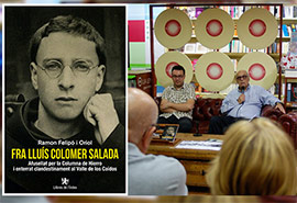 Presentación del libro Fra Lluís Colomer Salada de Ramón Felipó i Oriol
