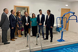 Inauguración de la ampliación del centro de rehabilitación infantil de ´Creixem´ en Vinaròs