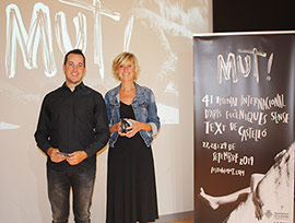Presentación de la cuarta edición del MUT!, el Festival Internacional d'arts escèniques sense text de Castelló
