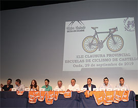 Onda acoge la clausura de Escuelas de ciclismo de la provincia de Castellón