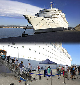 PortCastelló recibe al Marella Dream y cierra la temporada de cruceros 2019
