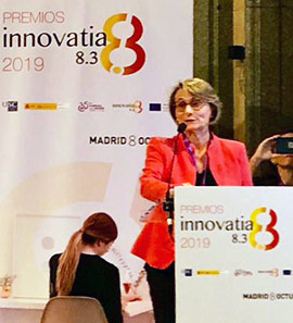 Entrega de premios a las mejores iniciativas empresariales creadas en el marco de las universidades y lideradas por mujeres