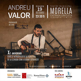 Concierto de Andreu Valor en el teatro Municipal de Morella