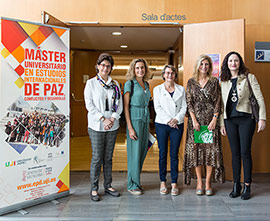 La UJI inaugura la 25 edición del Máster en Estudios Internacionales de Pau, Conflictos y Desarrollo