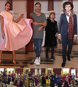 Desfile solidario para mayores de Higinio Mateu