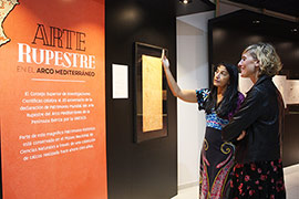 El arte rupestre mediterráneo en el Planetari de Castelló