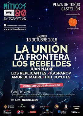Míticos 80, el festival ochentero de Castelló