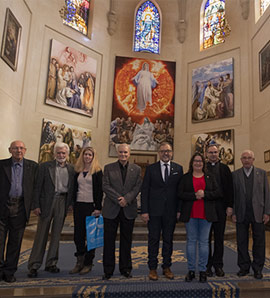 Exposición que retrata la creación del altar mayor de la concatedral de Castelló