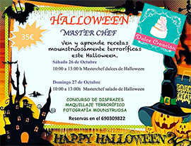 Taller de dulces especial niños para Halloween