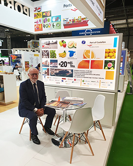 El puerto de Castellón participa en la Feria Internacional Fruit Attraction