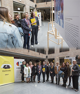 Inauguración en la EASD de la exposición Il•luminades, il•lustrant la historia de la misogínia