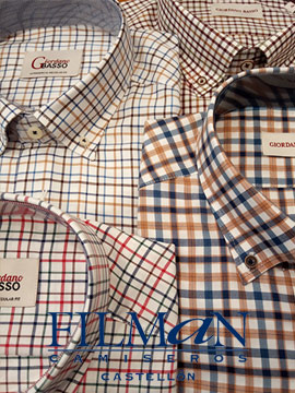 Camisas suaves y calentitas de villela