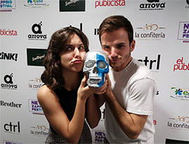 David Archilés y Marta Gil ganan la plata en la categoría Young Braves del Never Zapping Festival