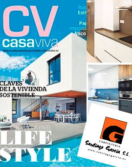 Carpintería Santiago García en la revista Casa Viva