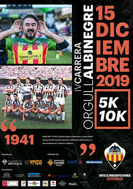 IV carrera Orgull Albinegre, el 15 de diciembre
