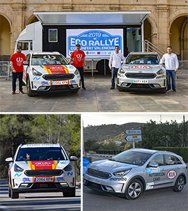 Automoción Cano Kia domina su categoría en el Eco Rallye de la Comunitat Valenciana