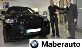 Maberauto entrega el primer BMW X6 con paquete BMW performance