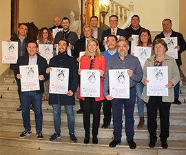 Presentación del cartel del concurso navideño ´Jesus Medrano´
