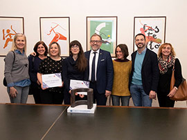 Natalia Lobato Ruiz, ganadora del Concurso de Iniciativas Cerámicas de la Diputación de Castellón