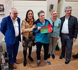 Juan Pablo Pin Arboledas ganador del primer premio tarjetas navideñas de la Colla Bacalao