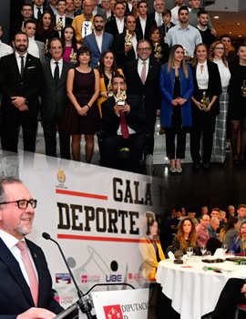 La XXIII Gala Provincial del Deporte reconoce a Sebastián Mora como mejor deportista de 2019