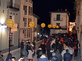 La fiesta de encendida de las luces de Navidad de Morella también será solidaria