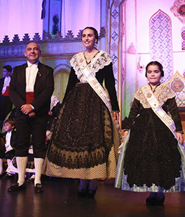 Adela y Lledó, madrinas de la Gaiata 8 Portal de l´Om para la Magdalena 2020