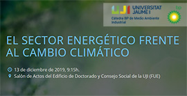 La UJI acoge una jornada sobre energía y cambio climático