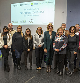 La FUE-UJI acoge a los socios del proyecto Erasmus+ Ecoblue Tourism