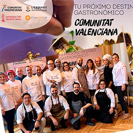 Apoyando la gastronomía de la Comunidad Valenciana en Madrid