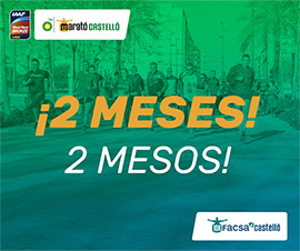 Faltan dos meses para Marató BP Castelló y 10K Facsa Castelló