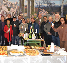 Los artistas de Castelló brindan por Navidad