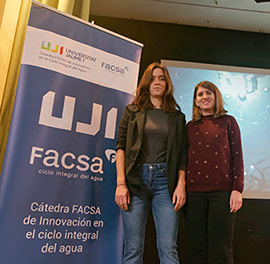 La Cátedra FACSA de la UJI explica al alumnado de secundaria las características hidrográficas de la provincia de Castelló