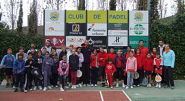 La escuela de Pádel de Torre Bellver organizó con sus alumnos la I Olimpiada deportiva
