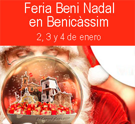 La Feria de Benicàssim Beni Nadal llenará la carpa de fiesta de actividad para el público infantil y juvenil