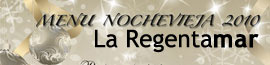 Restaurante La Regentamar de Burriana propone un menú especial para fin de año.