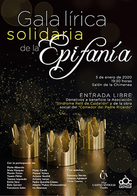 I Gala Lírica Solidaria de la Epifanía de los Reyes en el Real Casino Antiguo