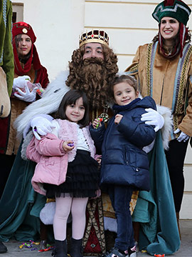 Los Reyes Magos desembarcan en el Grao de Castelló