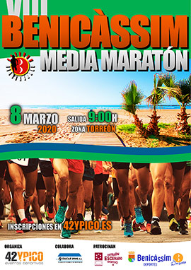 Abierta la inscripción para la Benicàssim media maratón